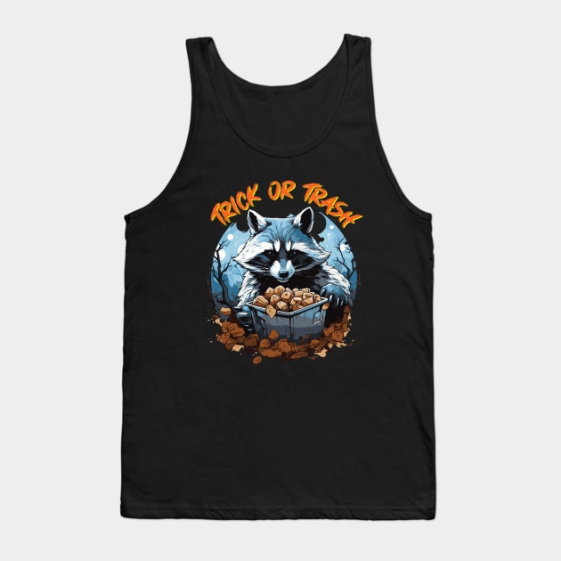 Trick Or Trash Tank Top by vectrus